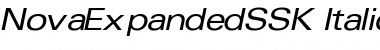 Download NovaExpandedSSK Italic Font
