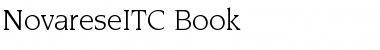 Download NovareseITC Book Font
