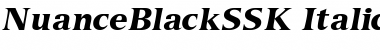 Download NuanceBlackSSK Font