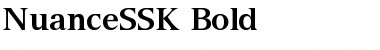 Download NuanceSSK Font
