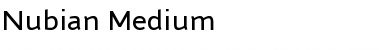 Download Nubian-Medium Medium Font