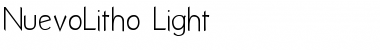 Download NuevoLitho Light Font