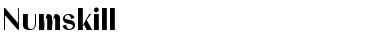 Download Numskill Font Download Numskill Font