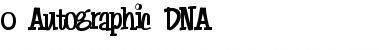 Download 0 Autographic DNA Font