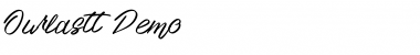 Download Ourlastt-Demo Font