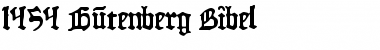 Download 1454 Gutenberg Bibel Regular Font
