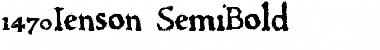 Download 1470Jenson SemiBold Font