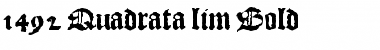 Download 1492_Quadrata_lim Bold Font