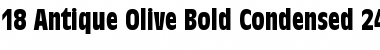 Download AntiqueOlive Font