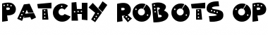 Download Patchy Robots Regular Font