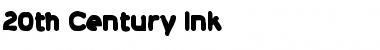Download 20th Century Ink Regular Font