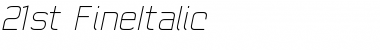 Download 21st FineItalic Font