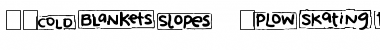 Download 2Peas Blocks - Winter Font