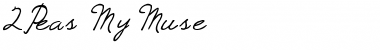 Download 2Peas My Muse Font