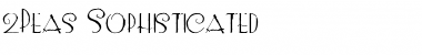 Download 2Peas Sophisticated Font