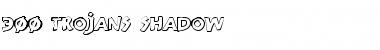 Download 300 Trojans Shadow Font