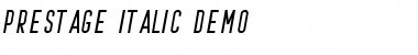Download Prestage Italic Font