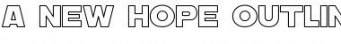 Download A New Hope Outline Regular Font