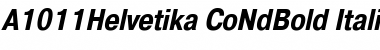 Download A1011Helvetika  TYGRA Condensed Font