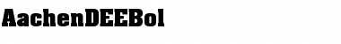 Download AachenDEEBol Font Download AachenDEEBol Font