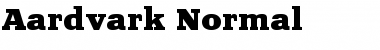 Download Aardvark Font Download Aardvark Font