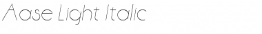 Download Aase Light Font