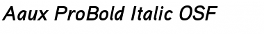 Download Aaux ProBold Italic OSF Font Download Aaux ProBold Italic OSF Font