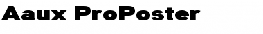 Download Aaux ProPoster Font Download Aaux ProPoster Font