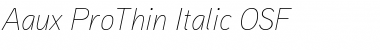 Download Aaux ProThin Italic OSF Font Download Aaux ProThin Italic OSF Font