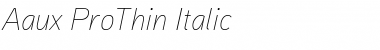 Download Aaux ProThin Italic Font Download Aaux ProThin Italic Font