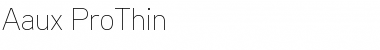 Download Aaux ProThin Font Download Aaux ProThin Font
