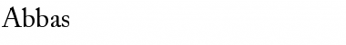 Download Abbas Font Download Abbas Font