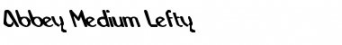 Download Abbey-Medium Lefty Font Download Abbey-Medium Lefty Font