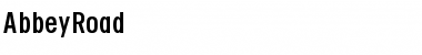 Download AbbeyRoad Font Download AbbeyRoad Font