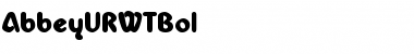Download AbbeyURWTBol Font Download AbbeyURWTBol Font