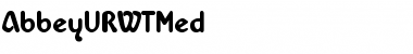 Download AbbeyURWTMed Font Download AbbeyURWTMed Font