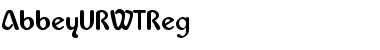 Download AbbeyURWTReg Font Download AbbeyURWTReg Font