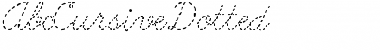Download AbcCursiveDotted Font Download AbcCursiveDotted Font