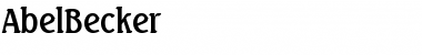 Download AbelBecker Font