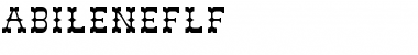 Download AbileneFLF Font Download AbileneFLF Font