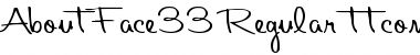 Download AboutFace33 Font