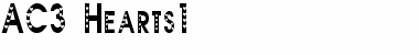 Download AC3-Hearts1 Font Download AC3-Hearts1 Font