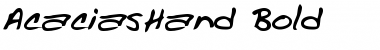 Download AcaciasHand Font