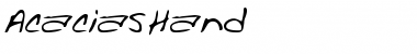 Download AcaciasHand Font
