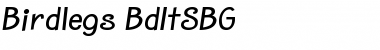 Download Birdlegs BdItSBG Font