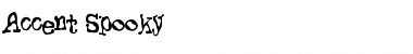Download Accent Spooky Font Download Accent Spooky Font