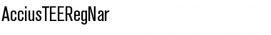 Download AcciusTEERegNar Font Download AcciusTEERegNar Font