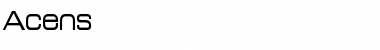 Download Acens Font Download Acens Font