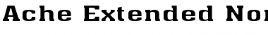 Download Ache Extended Font