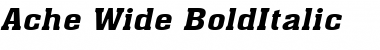 Download Ache Wide Font